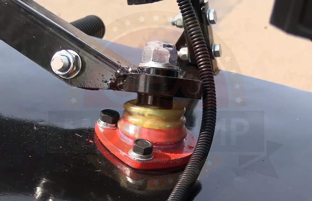 Мотобуксировщик Белка - 8 л.с. Фара